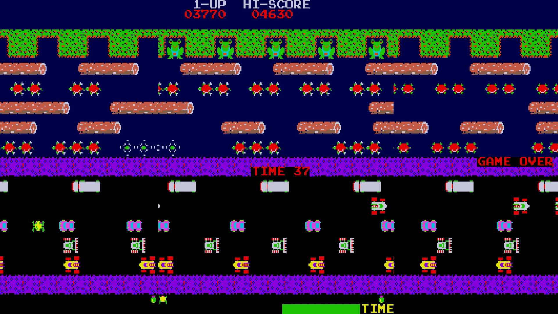 Frogger Arcade Widescreen
