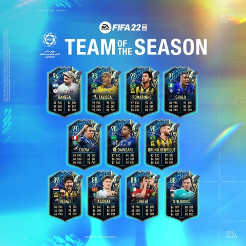 Full SPL TOTS FIFA 22