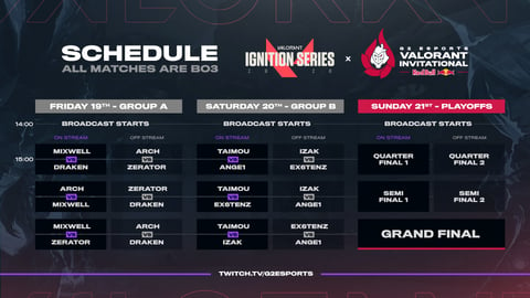 G2 Invitational Valorant