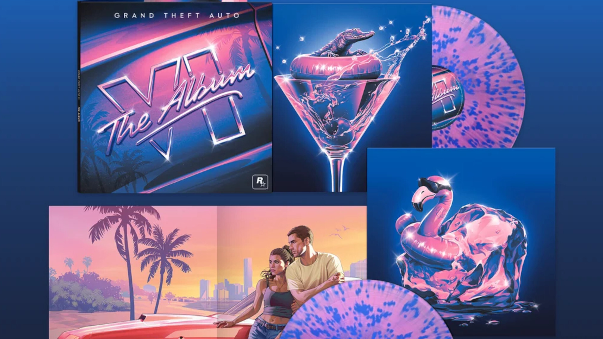GTA 6 The Album Artwork