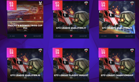 GTÜ League Turniere Juli August