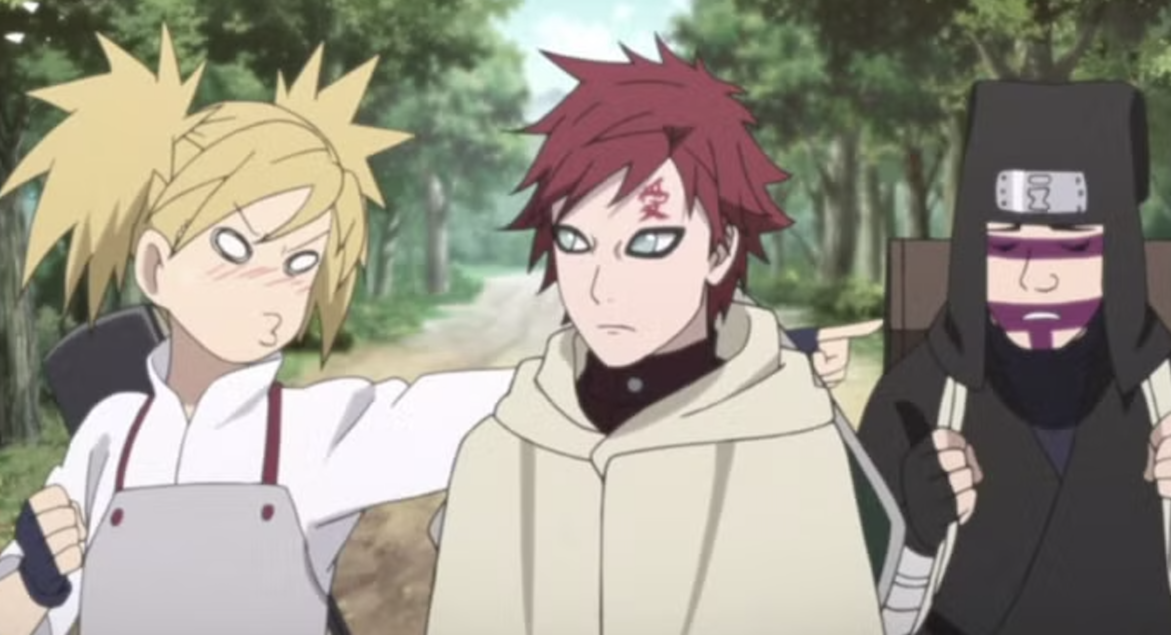 Gaara and Temari from Naruto