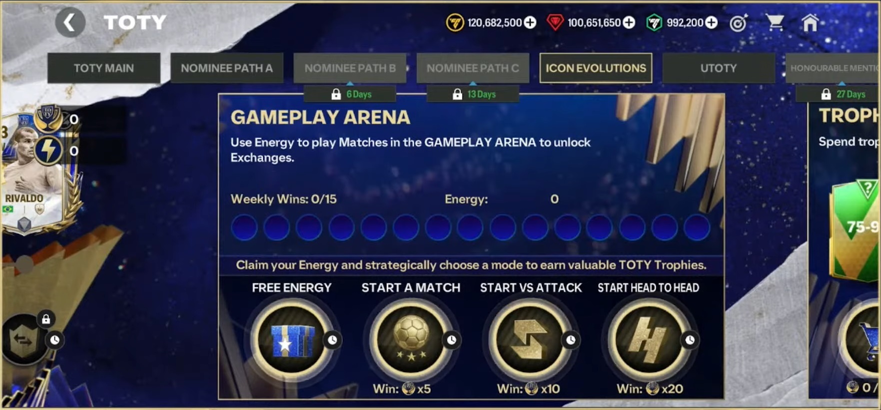 Gameplay Arena EAFC Mobile