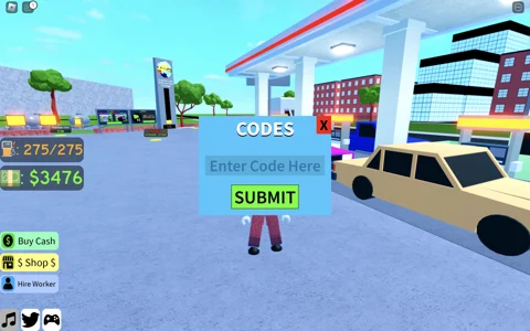 Gas Station Tycoon Codes