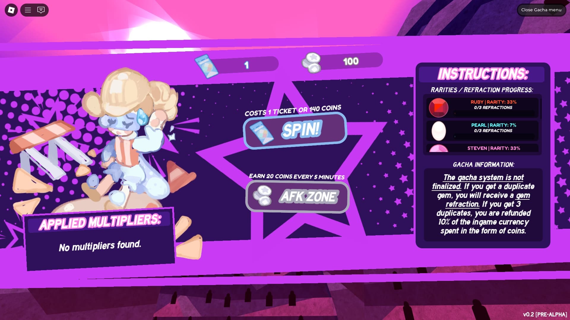 Gem Venture get more codes