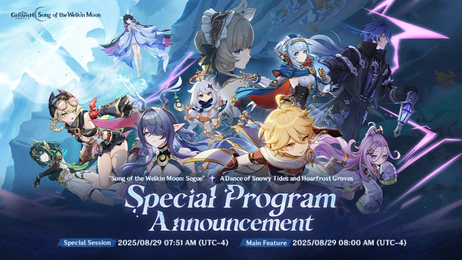 Genshin Impact 6 0 livestream