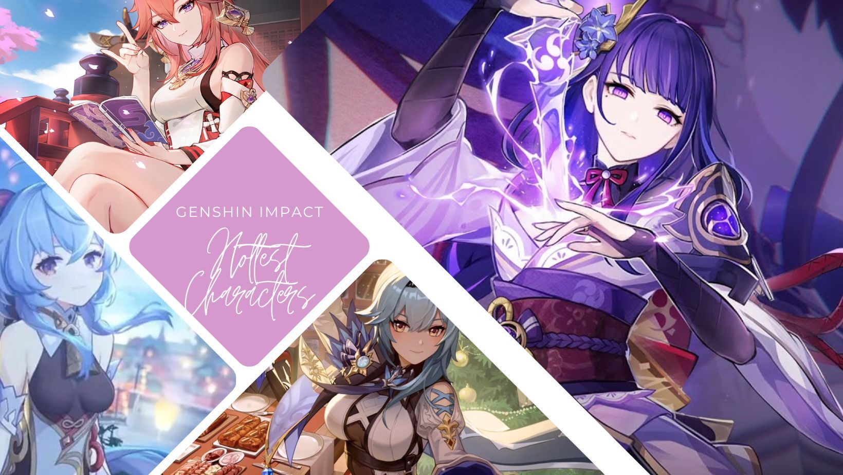 Genshin Impact Hottest Female Characters List