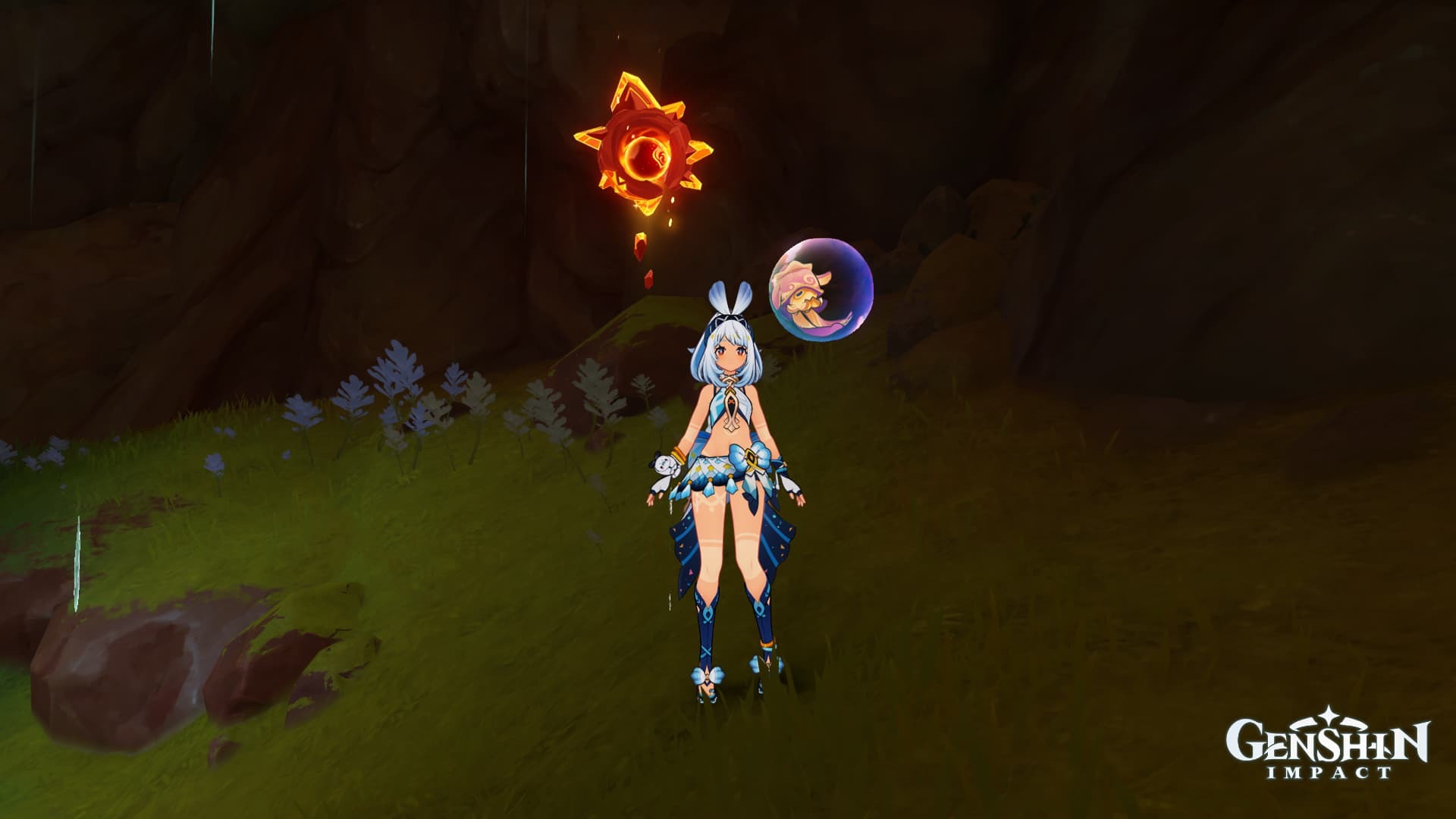 Genshin Impact Pyroculus Resonance Stone