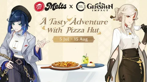 Genshin Impact X Pizza Hut