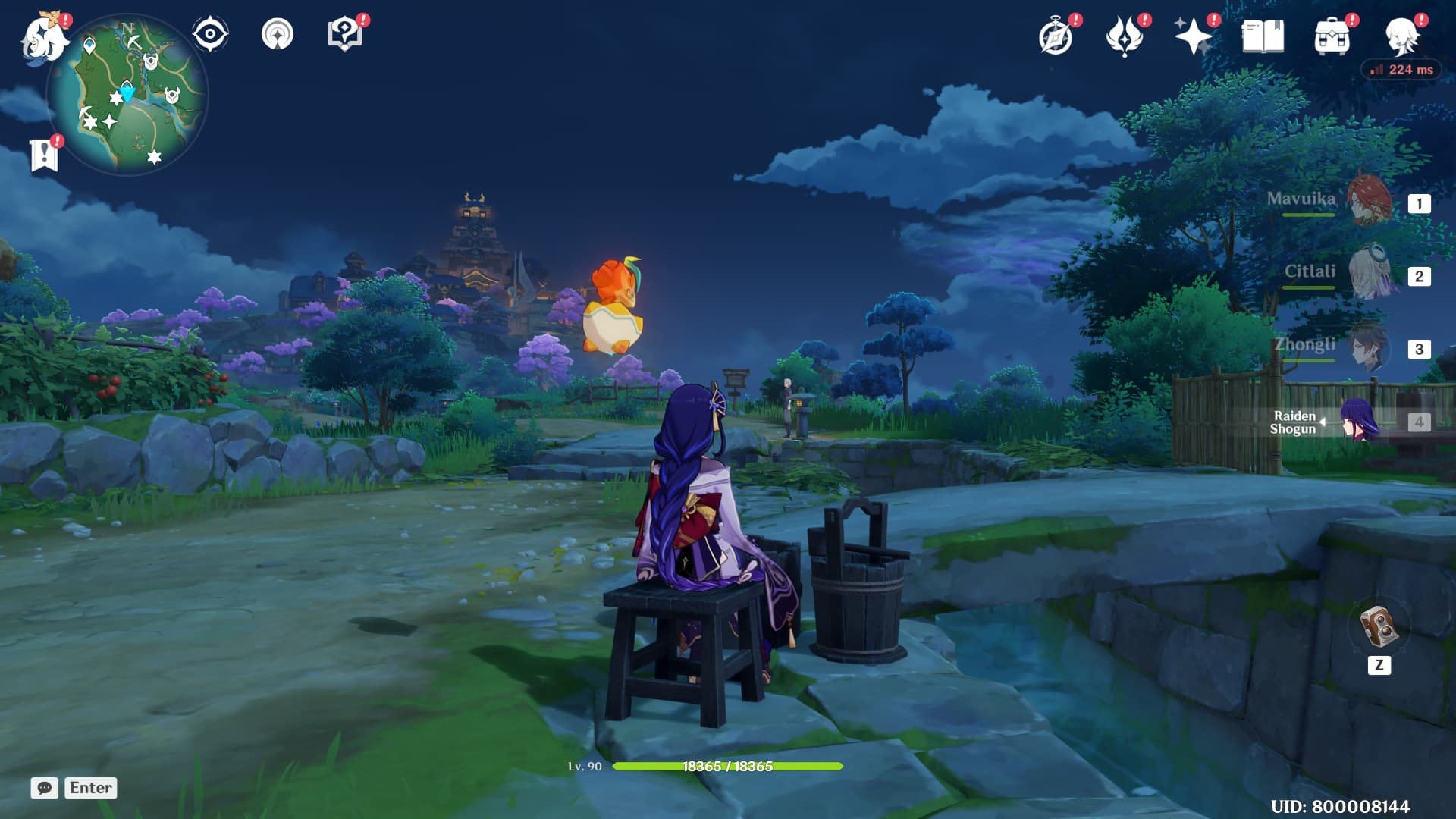 Genshin Impact Yumemizuki Mizuki Wish Spot 3 Rindou Village Chief House