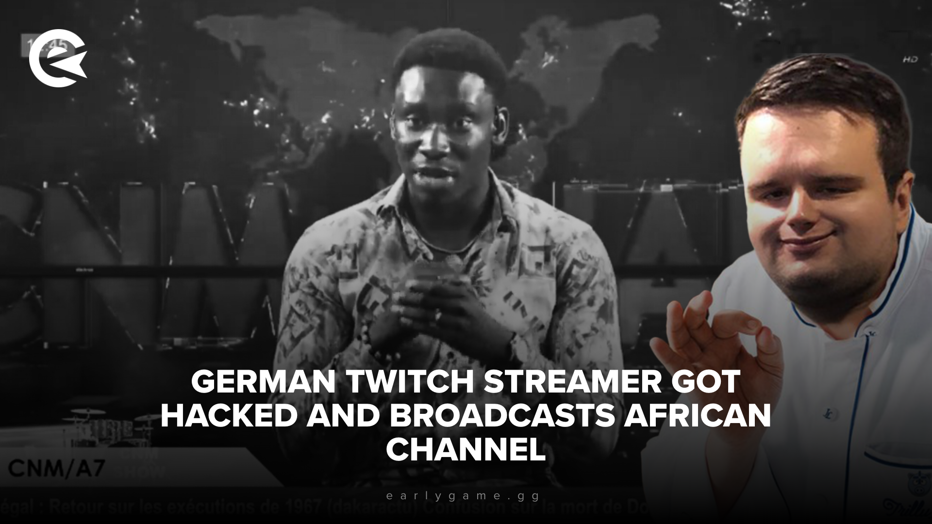 German Twitch Streamer Gets Hacked & Broadcasts African TV