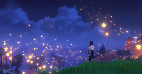 Gesnhin impact Lanterns