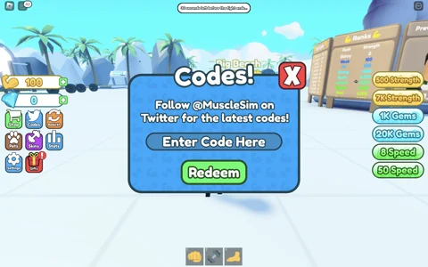 Roblox Strong Muscle Simulator Codes – Earn Your Freebies in December  2023-Redeem Code-LDPlayer