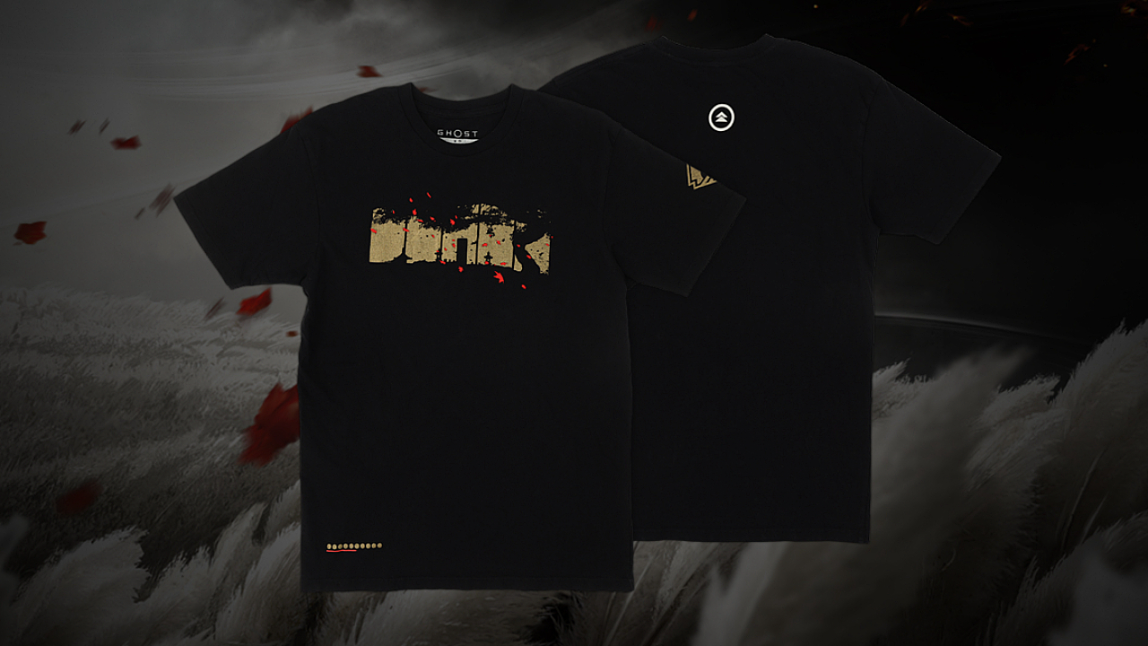 Ghost of Tsushima Sony Rewards Tshirt