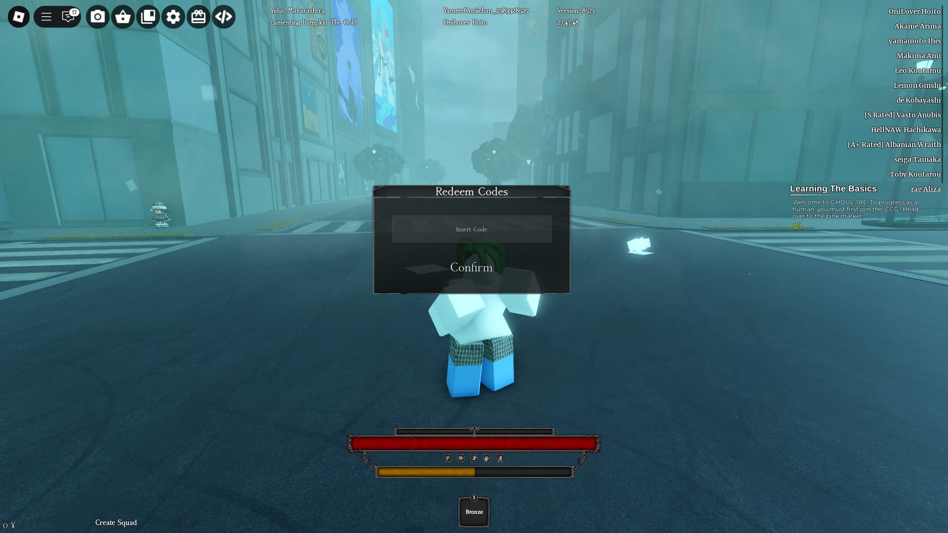 Ghoul Re how to redeem codes 2