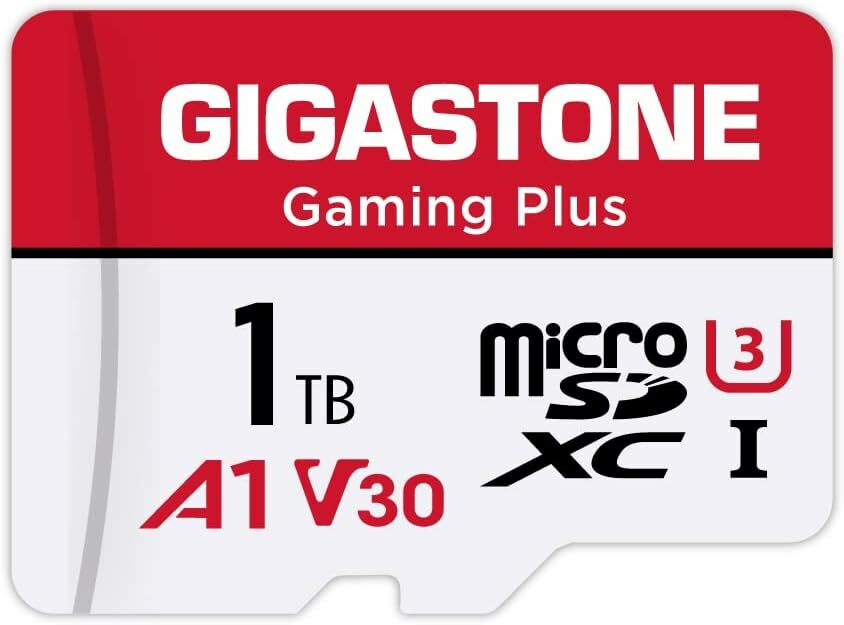 Gigastone 1 TB Micro SD Card Gaming Plus