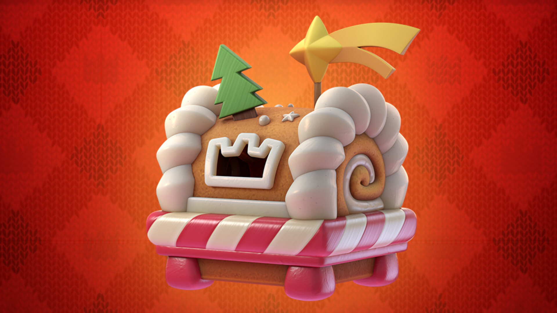 Gingerbread Lucky Chest Clash Royale