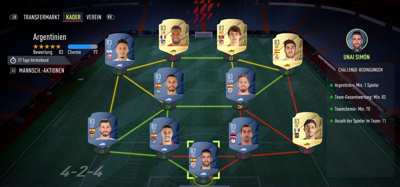 Giovanni Simeone Argentinie