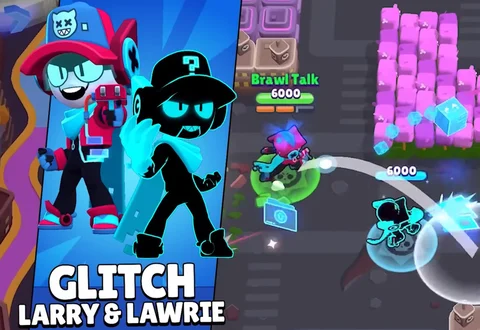 Glitch Larry Lawrie Brawl Stars