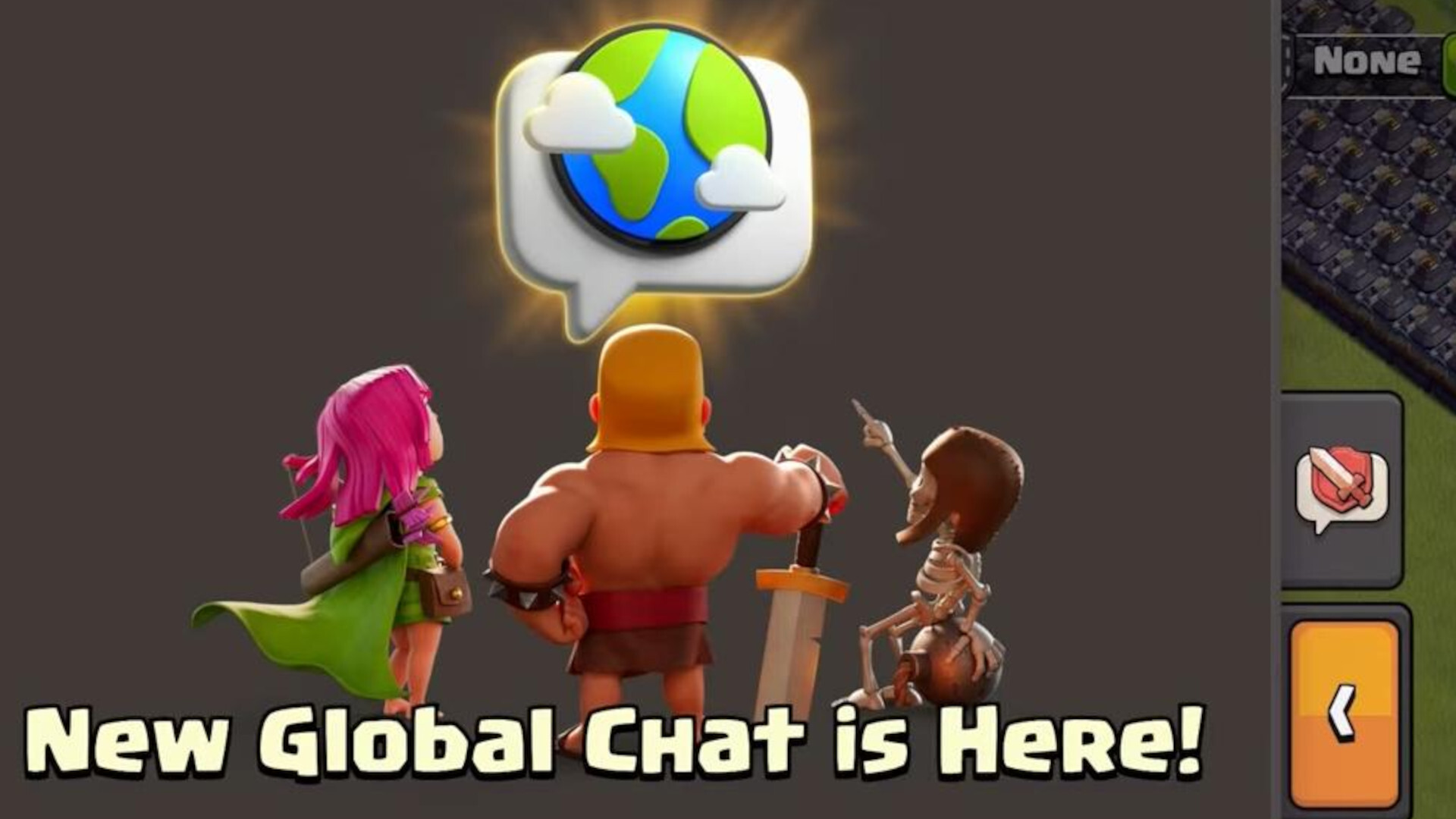 Global Chat Return Clash of Clans