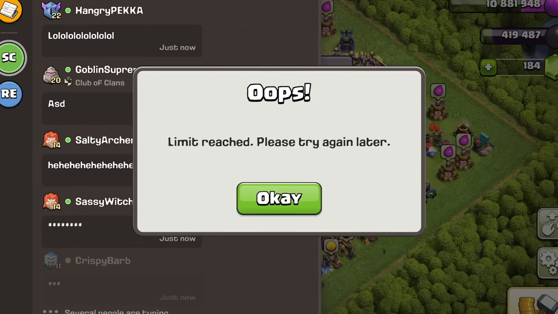 Global Chat Safety Features Clash of Clans