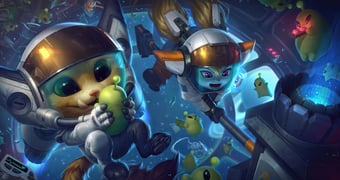 Gnar and Poppy Astronaut skins HD