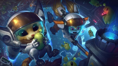 Gnar and Poppy Astronaut skins HD