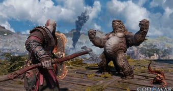 God of War Ragnarök Fight Scene