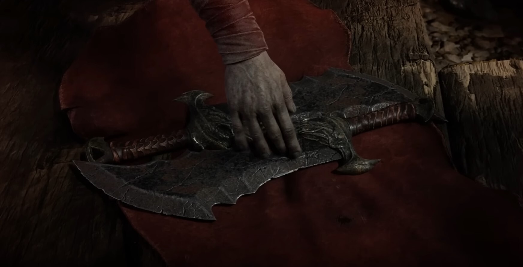 God of War Retrieving the Blades of Chaos