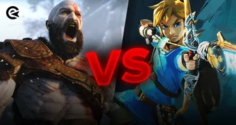 God of War Zelda Kratos Link