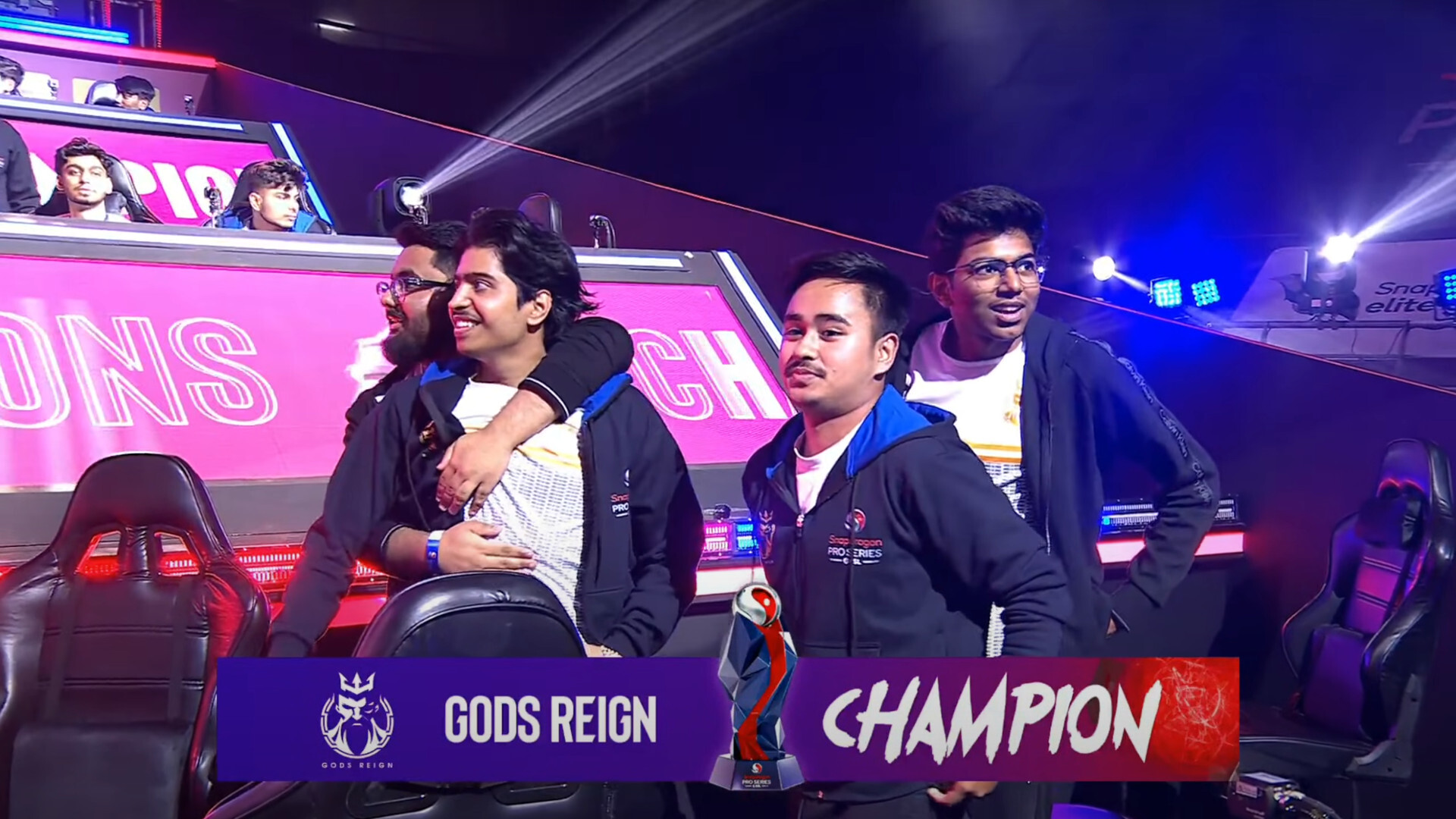 Gods Reign Champions SPSBGMI Season6