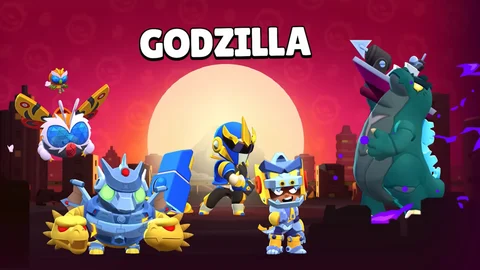 Godzilla Skins Brawl Stars