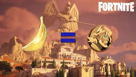 Golden Banana of the gods Fortnite