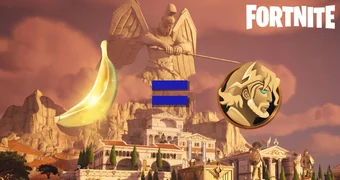 Golden Banana of the gods Fortnite