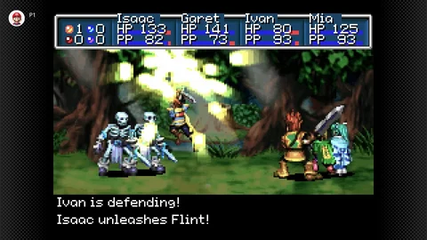 Golden Sun gameplay