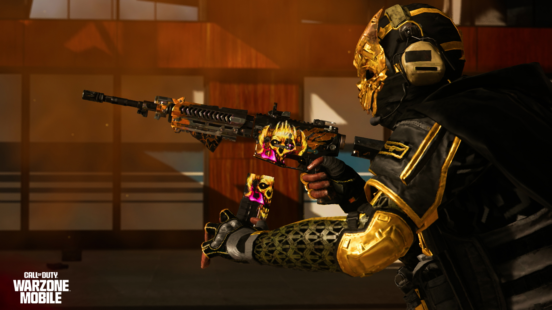 Golden Phantom Ghost Warzone Mobile