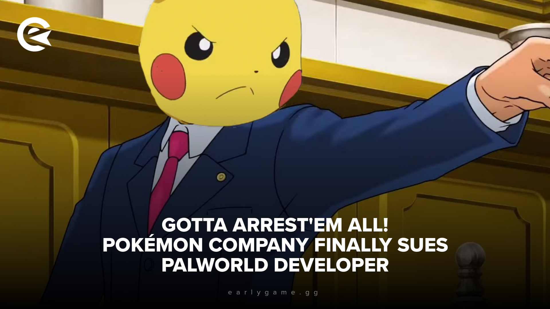 Gotta Arrest Em All Pokémon Company Finally Sues Palworld Developer