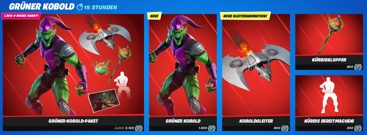 Fortnite der grüne Kobold