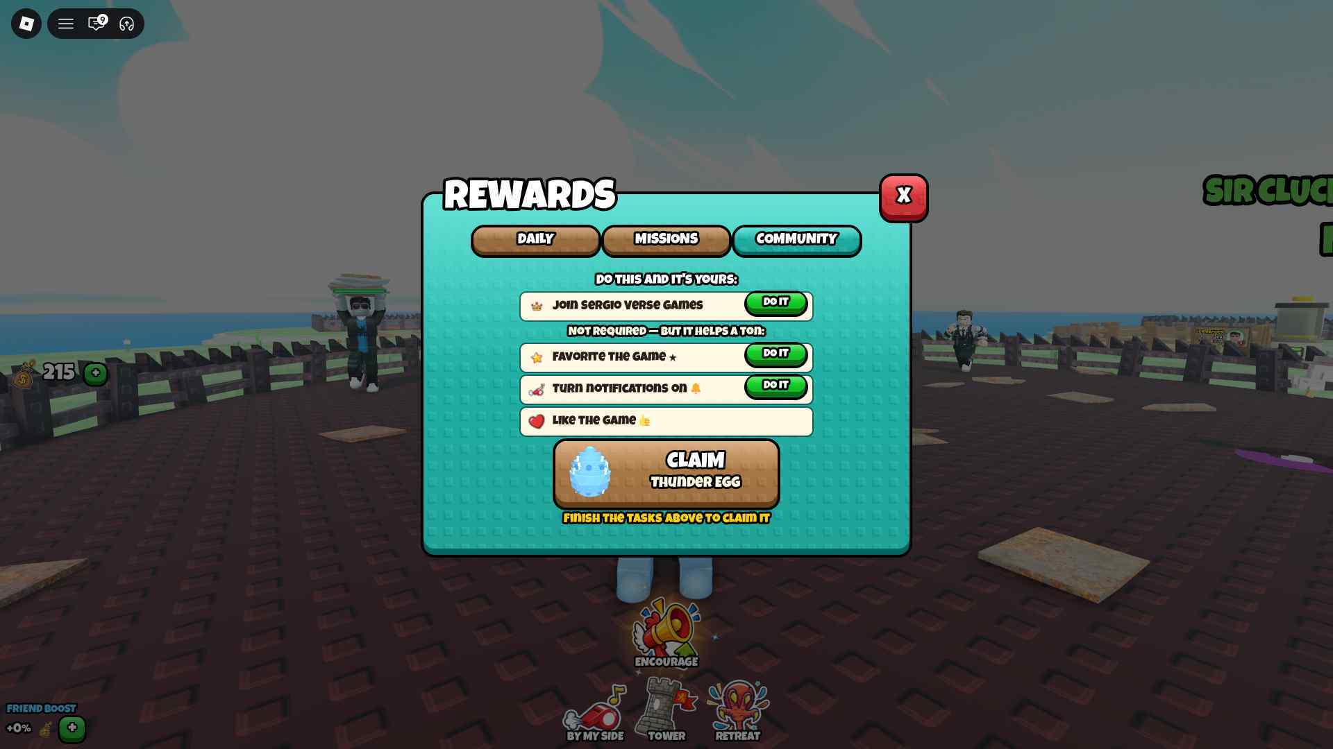 Grow a Chicken Fighter Rewards 2