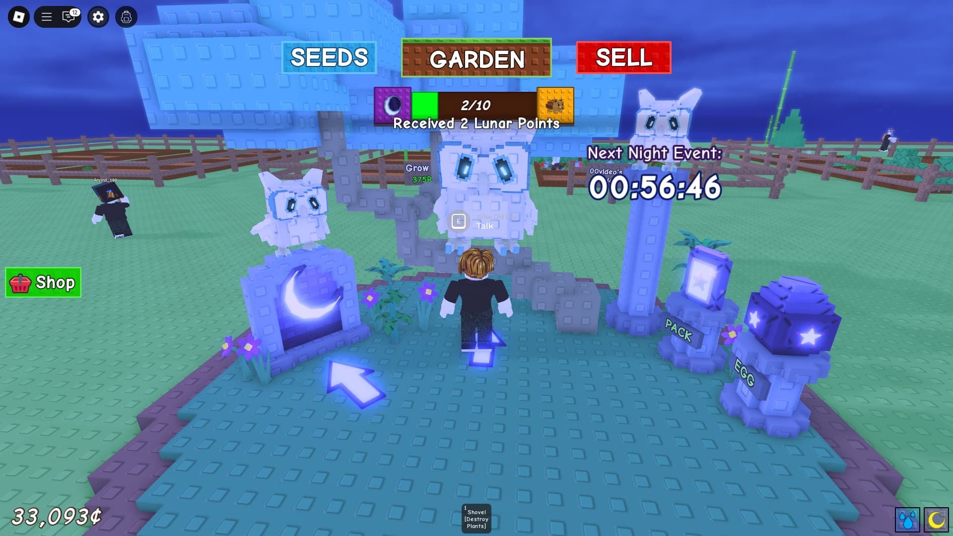 Grow a Garden Lunar Points 2
