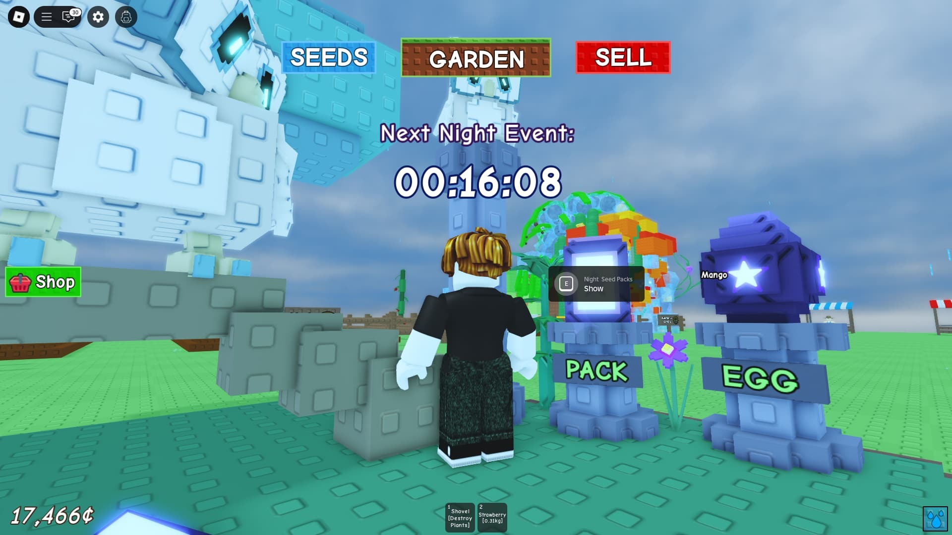 Grow a Garden Night Event