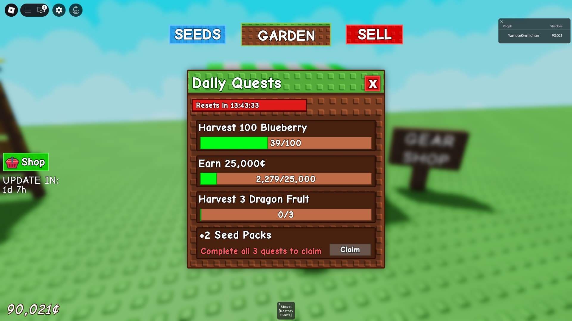 Grow a Garden Seed Packs