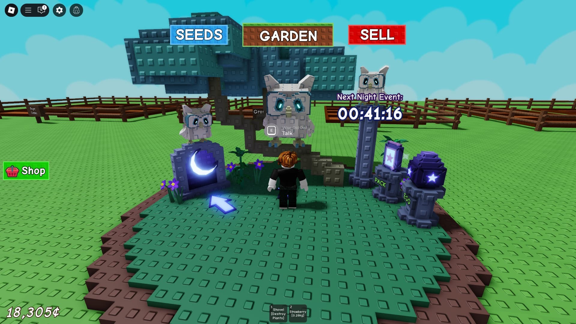Grow a Garden Wise Old Owl