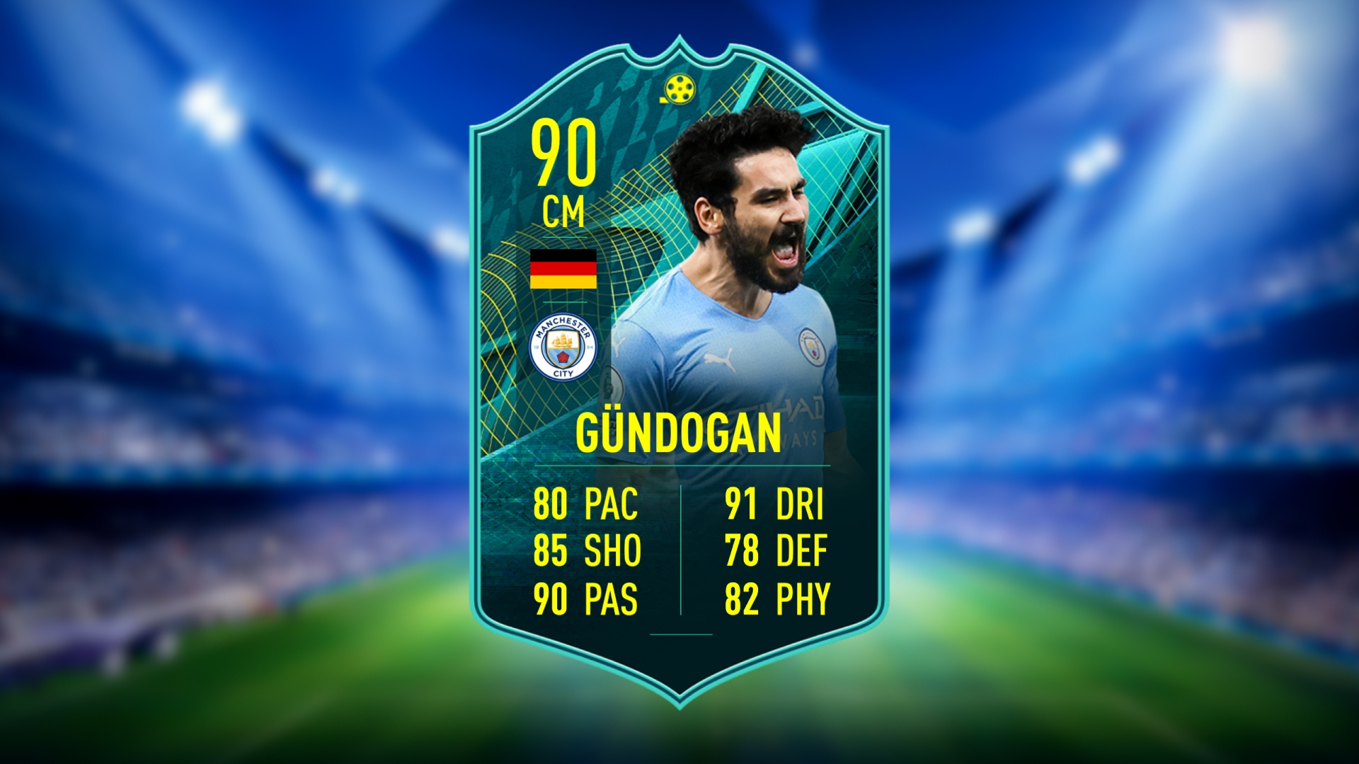 Ilkay Gündogan Showdown FIFA 23 - 92 - Rating and Price