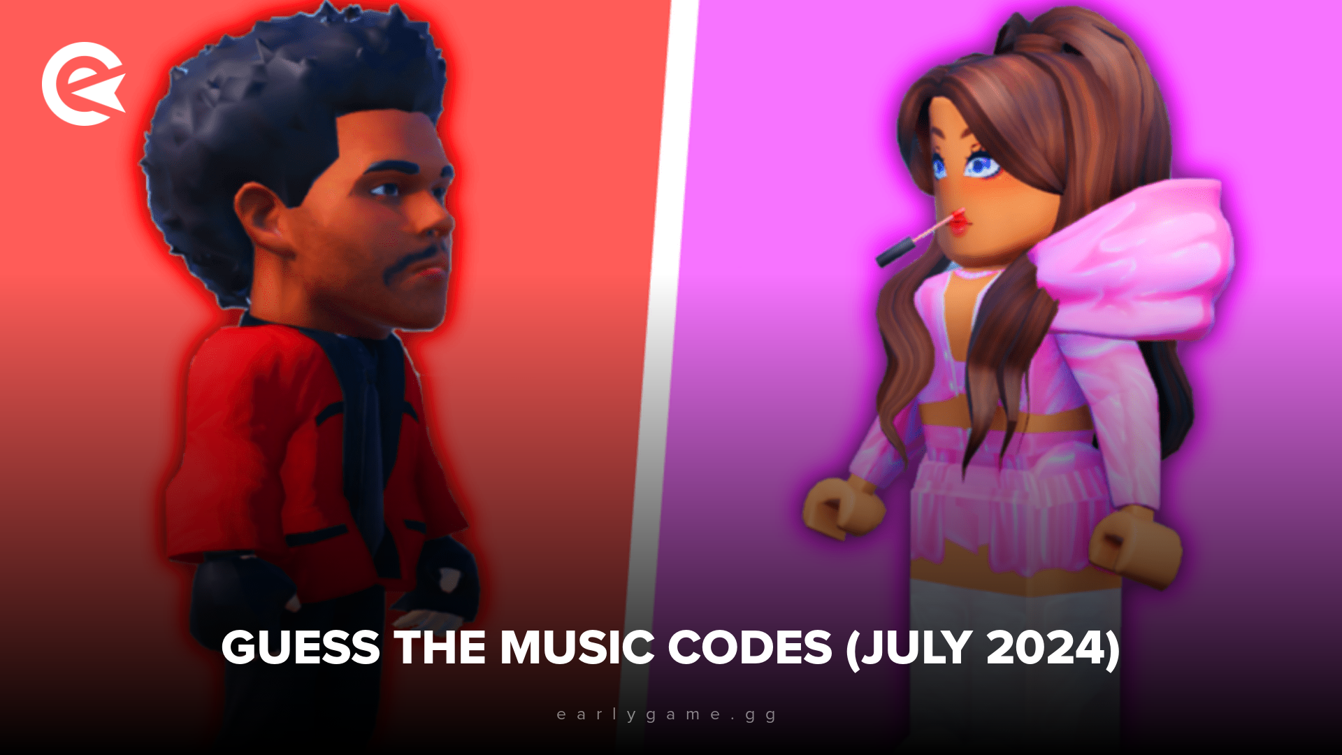 Guess The Music Codes