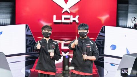 Gumayushi and Faker LCK