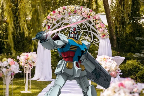 Gundam Wedding Suit