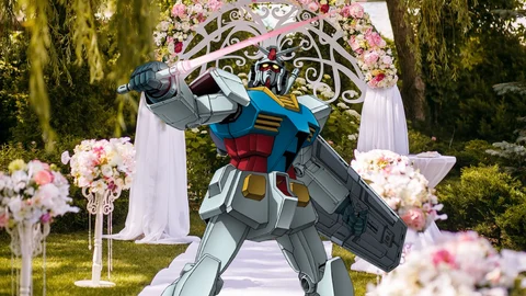 Gundam Wedding Suit