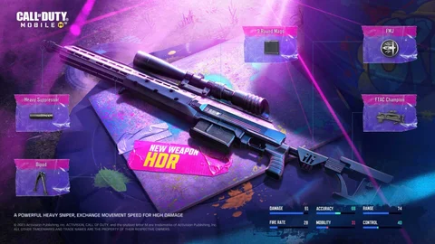 HDR Sniper Rifle Best Loadout