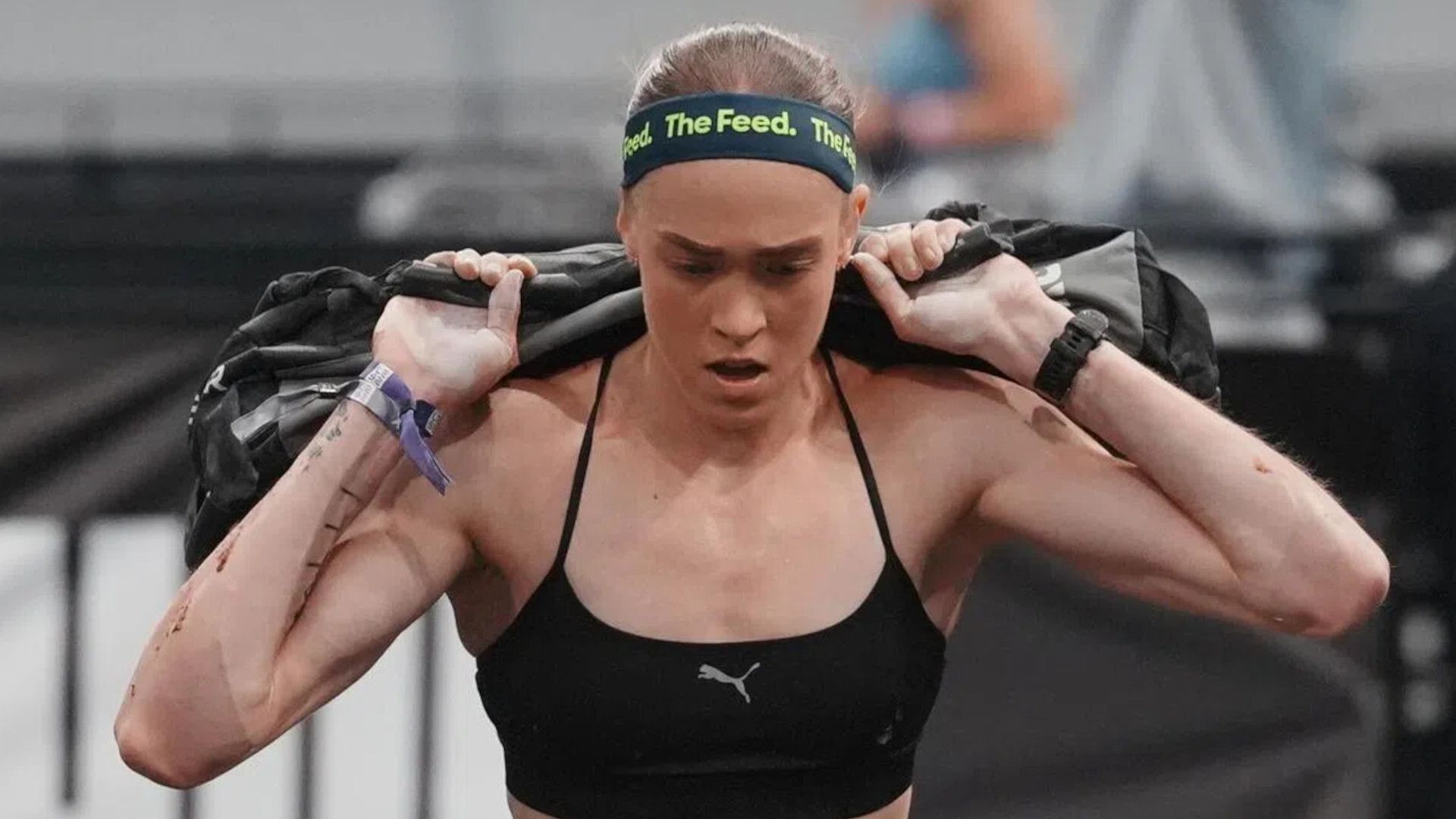 HYROX Athlete Soiling Herself